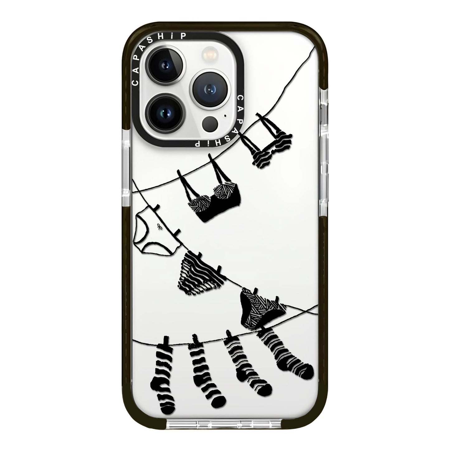 Simple girl phone case for iPhone