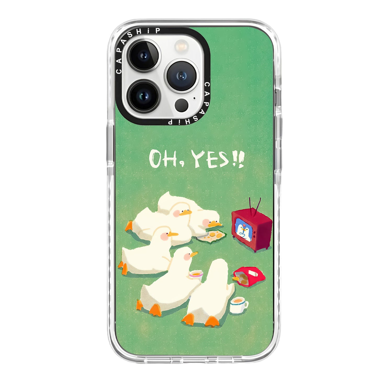 Sleepy duck phone case for iphone