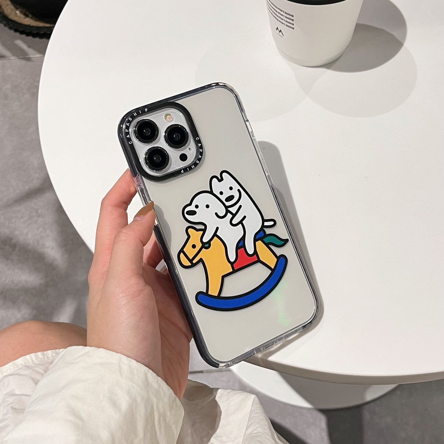 Dog phone case for iPhone