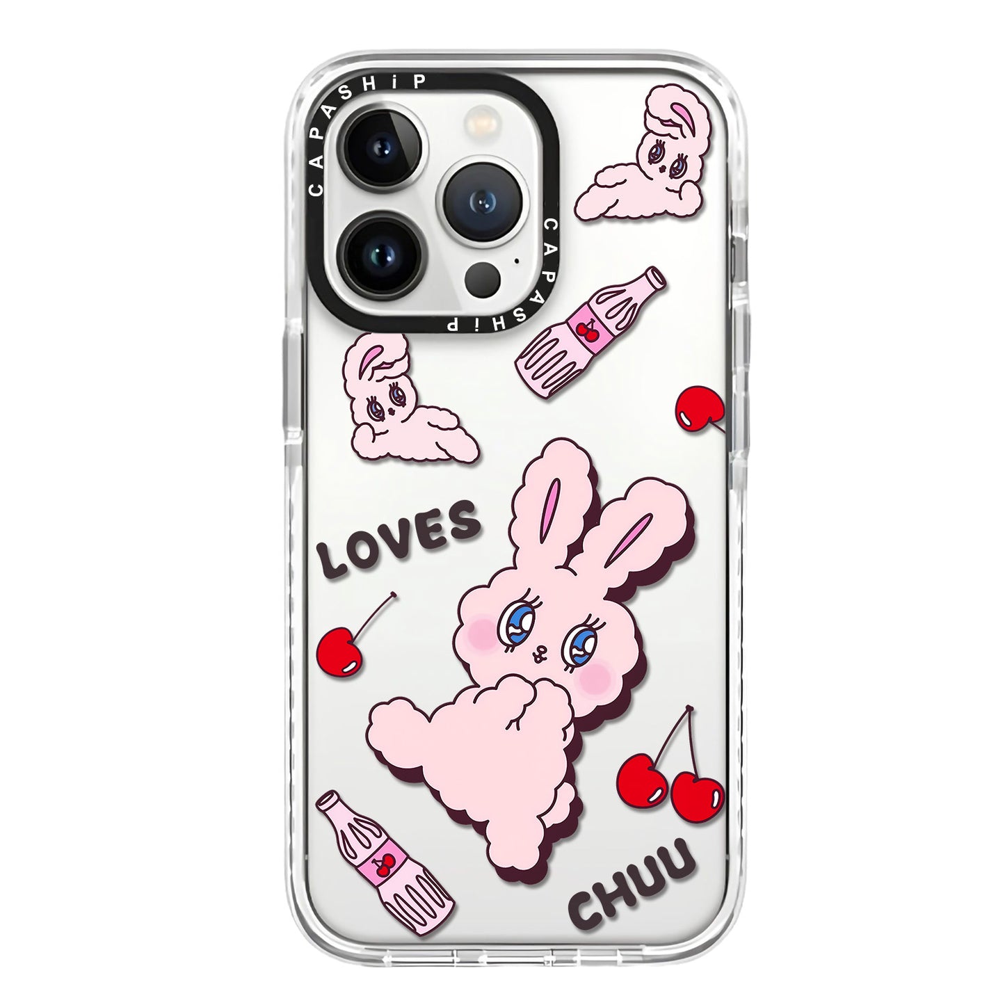 Kiss Rabbit phone case for iPhone