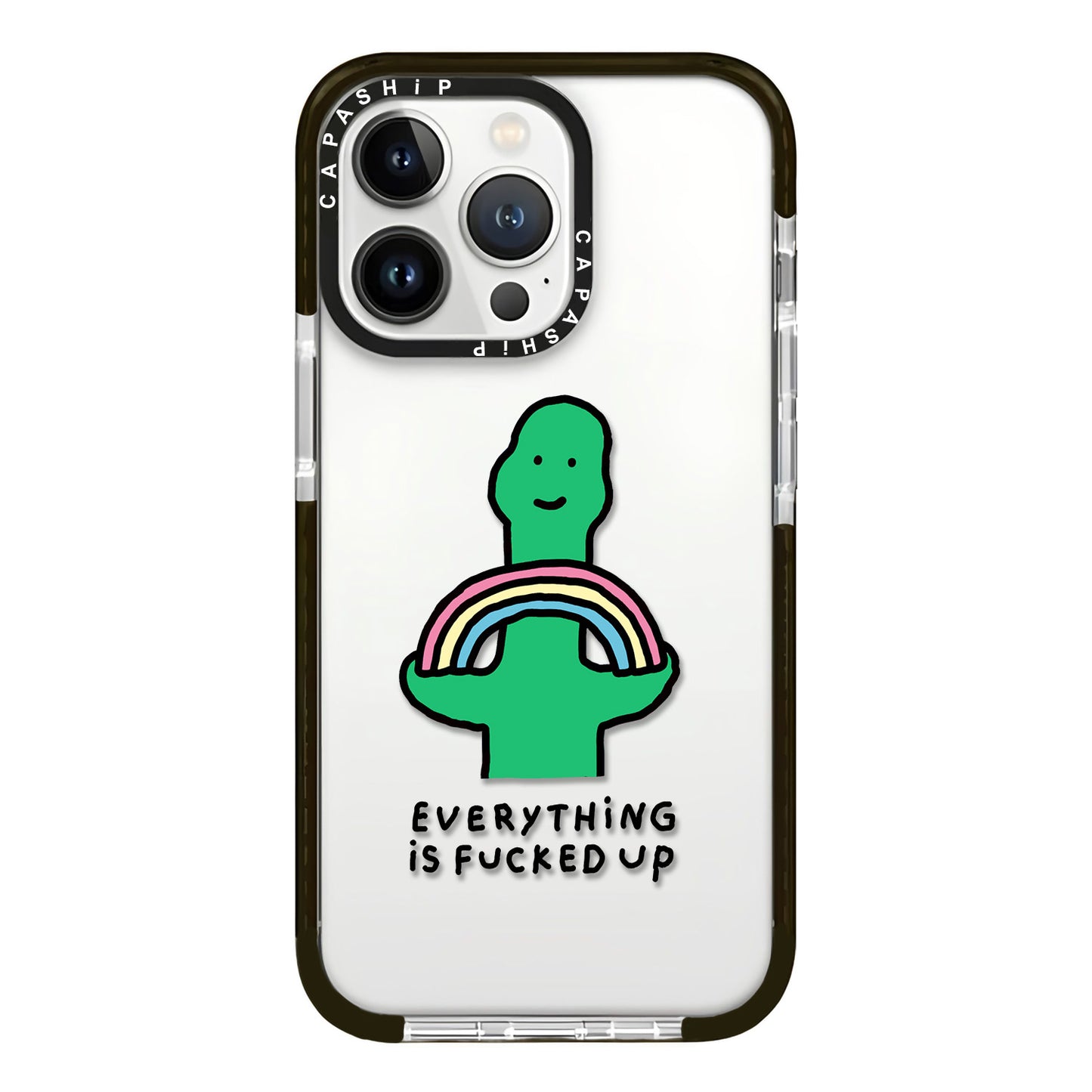 Green dinosaur phone case for iPhone
