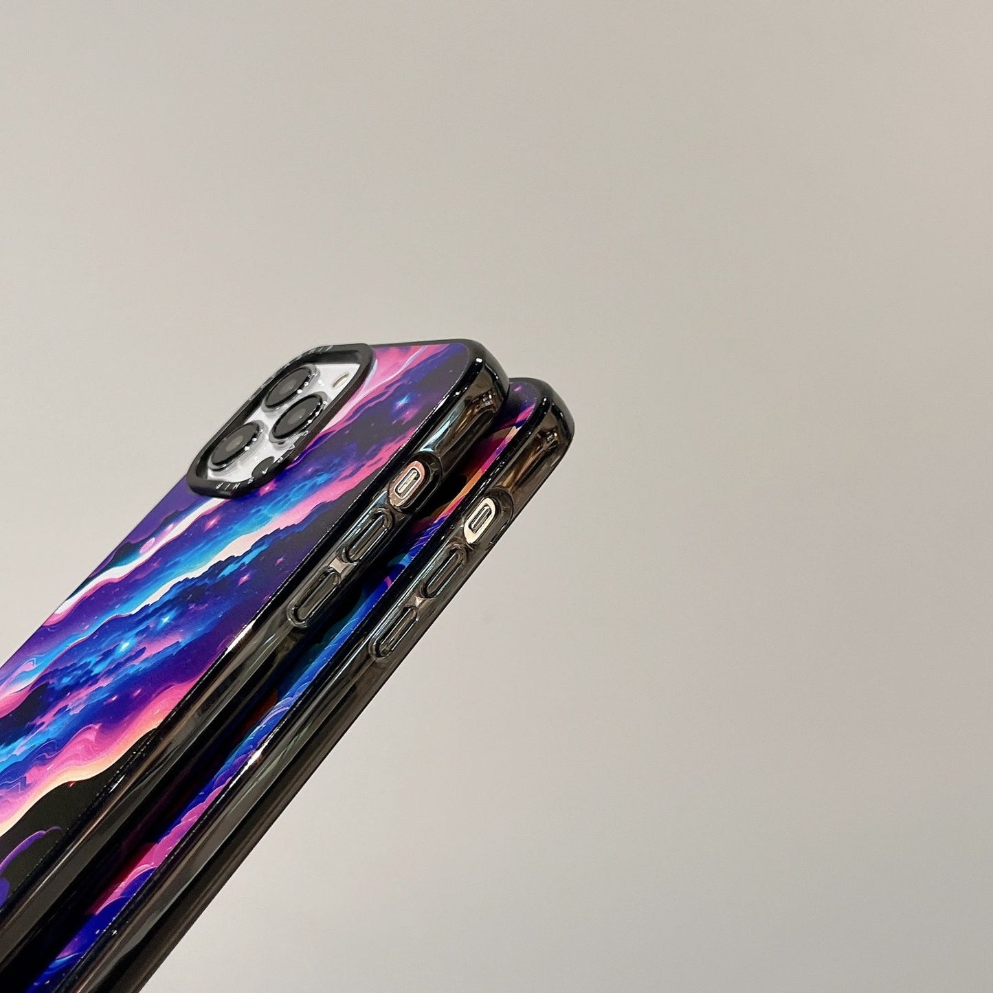 Colorful clouds phone case for iPhone