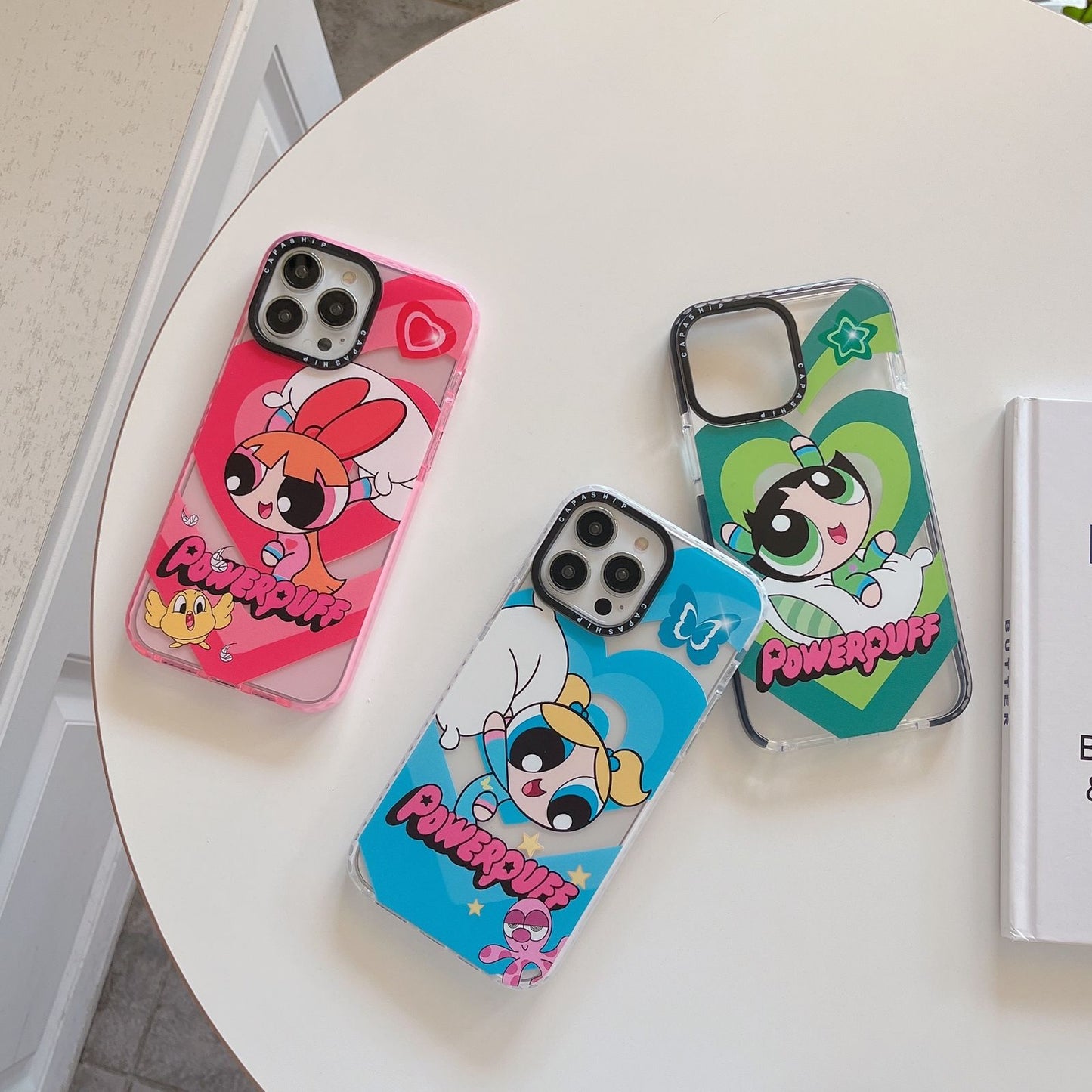 Little girl police design phone case for iPhone