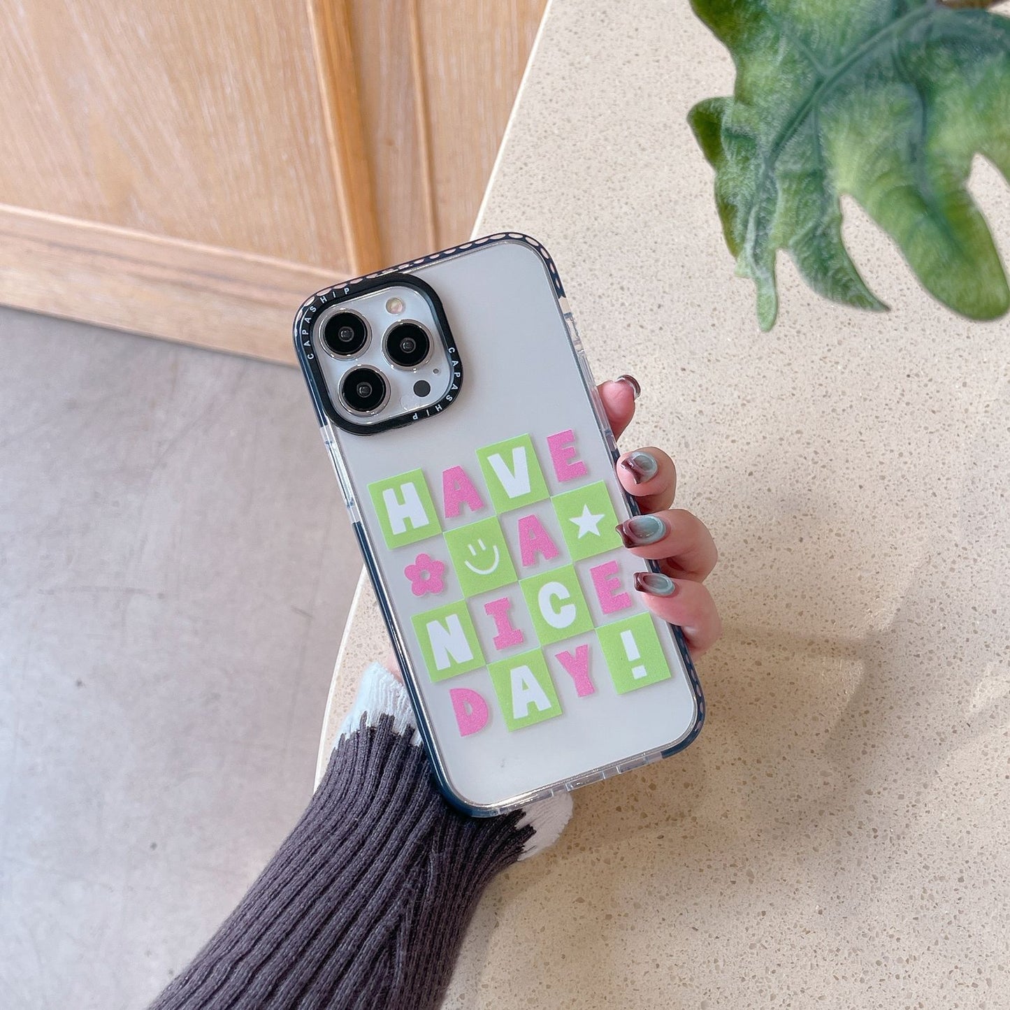 Have a nice day phone case for iPhone