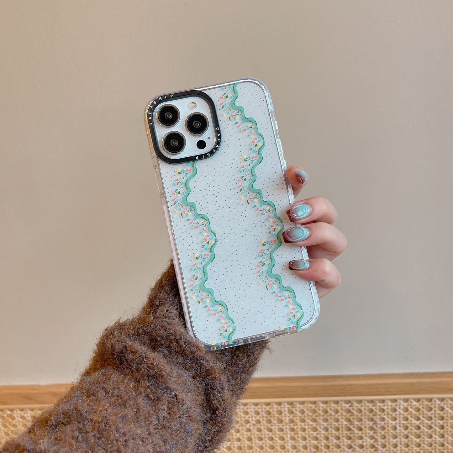 Little bear phone case for iPhone