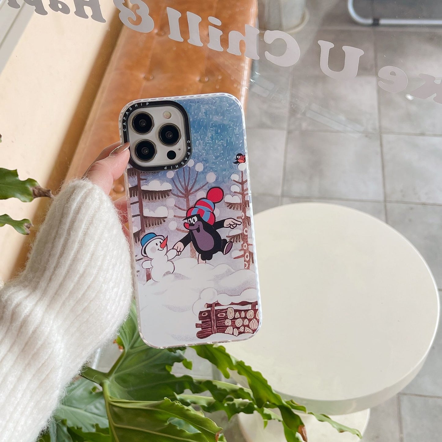 Mole design phone case for iPhone