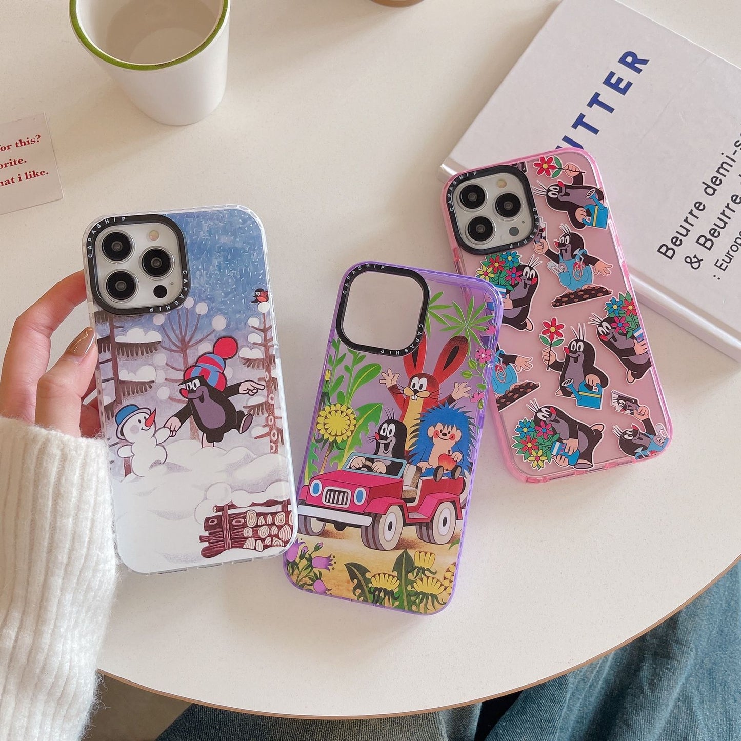 Mole design phone case for iPhone