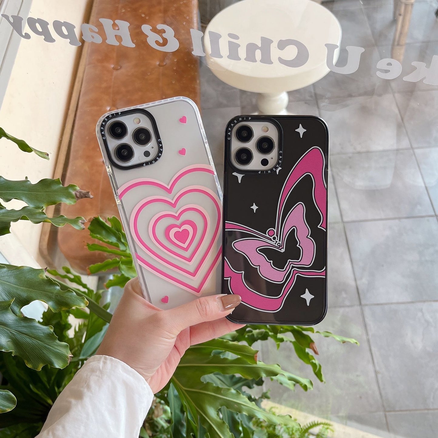 Butterfly phone case for all iPhone models