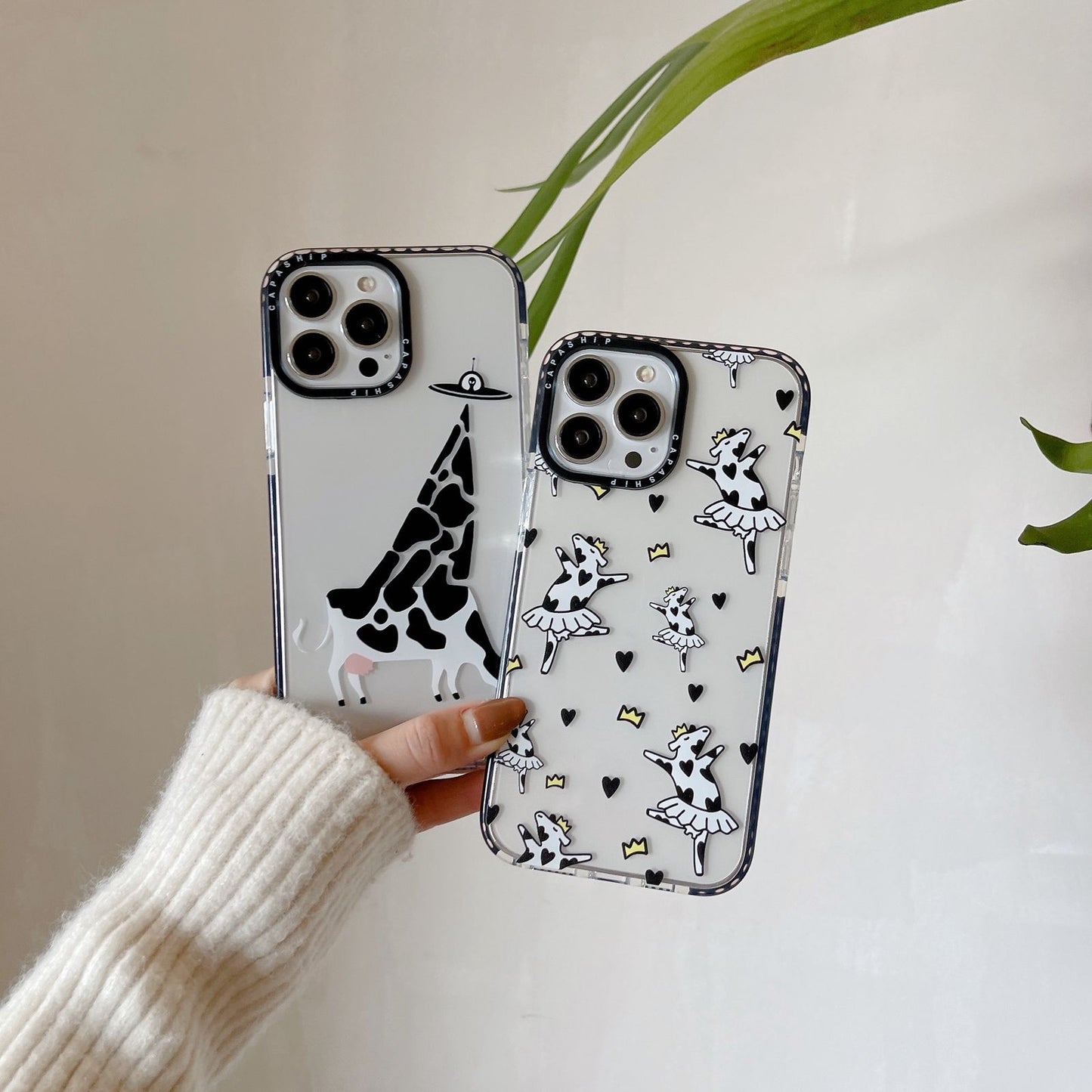 Cow phone case for iPhone