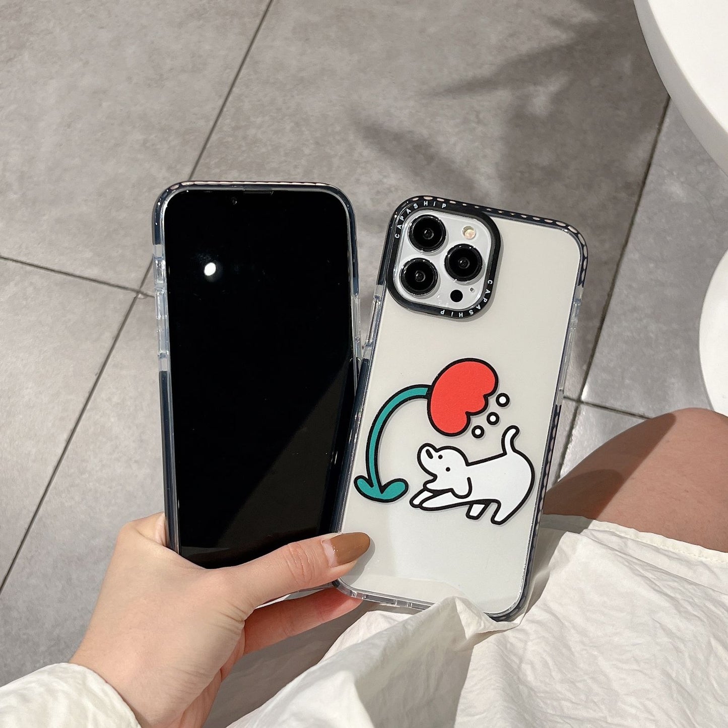 Dog phone case for iPhone