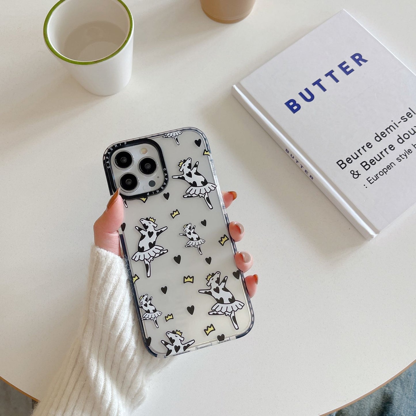 Cow phone case for iPhone