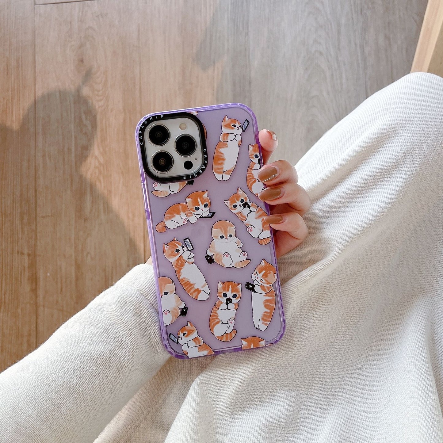 Cute Cat phone case for iPhone
