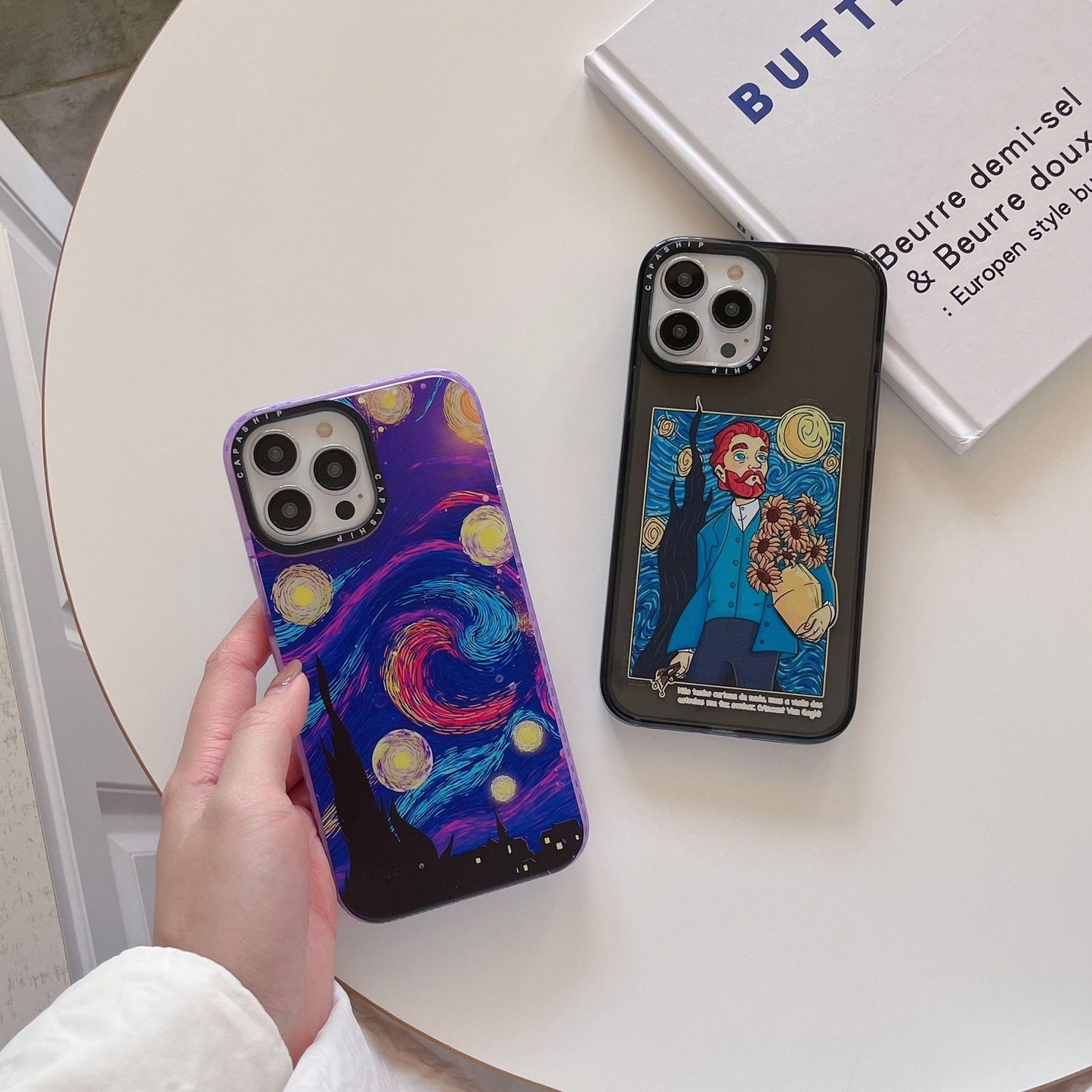 Famouse Van gogh design phone case for iPhone