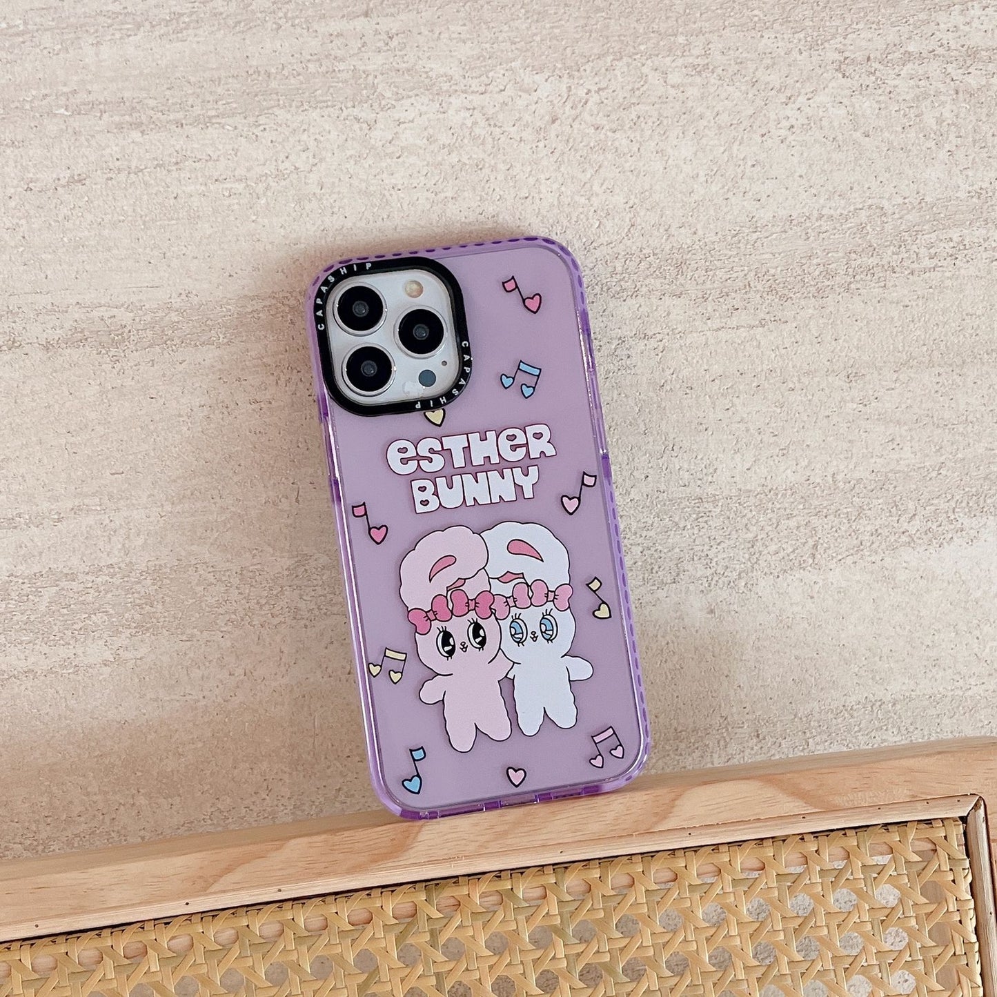Kiss Rabbit phone case for iPhone