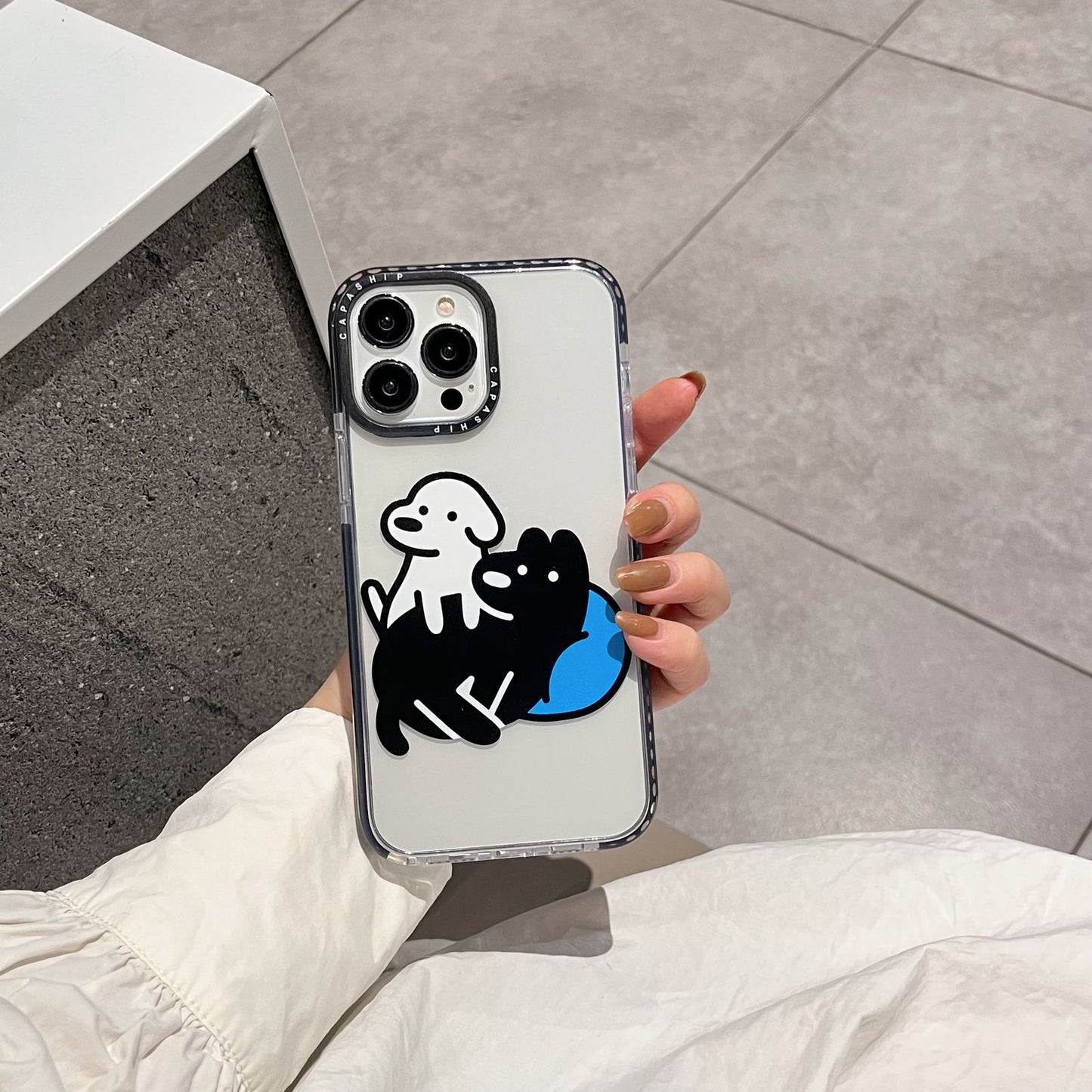 Dog phone case for iPhone
