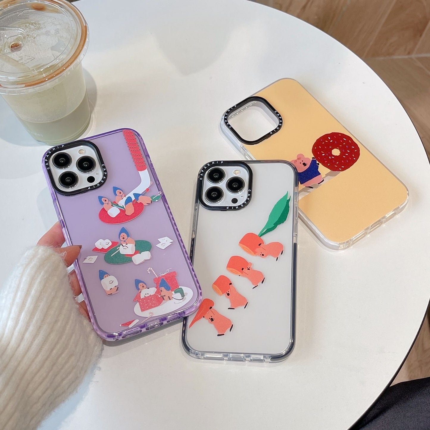 Cotton Sugar Bear phone case for iPhone