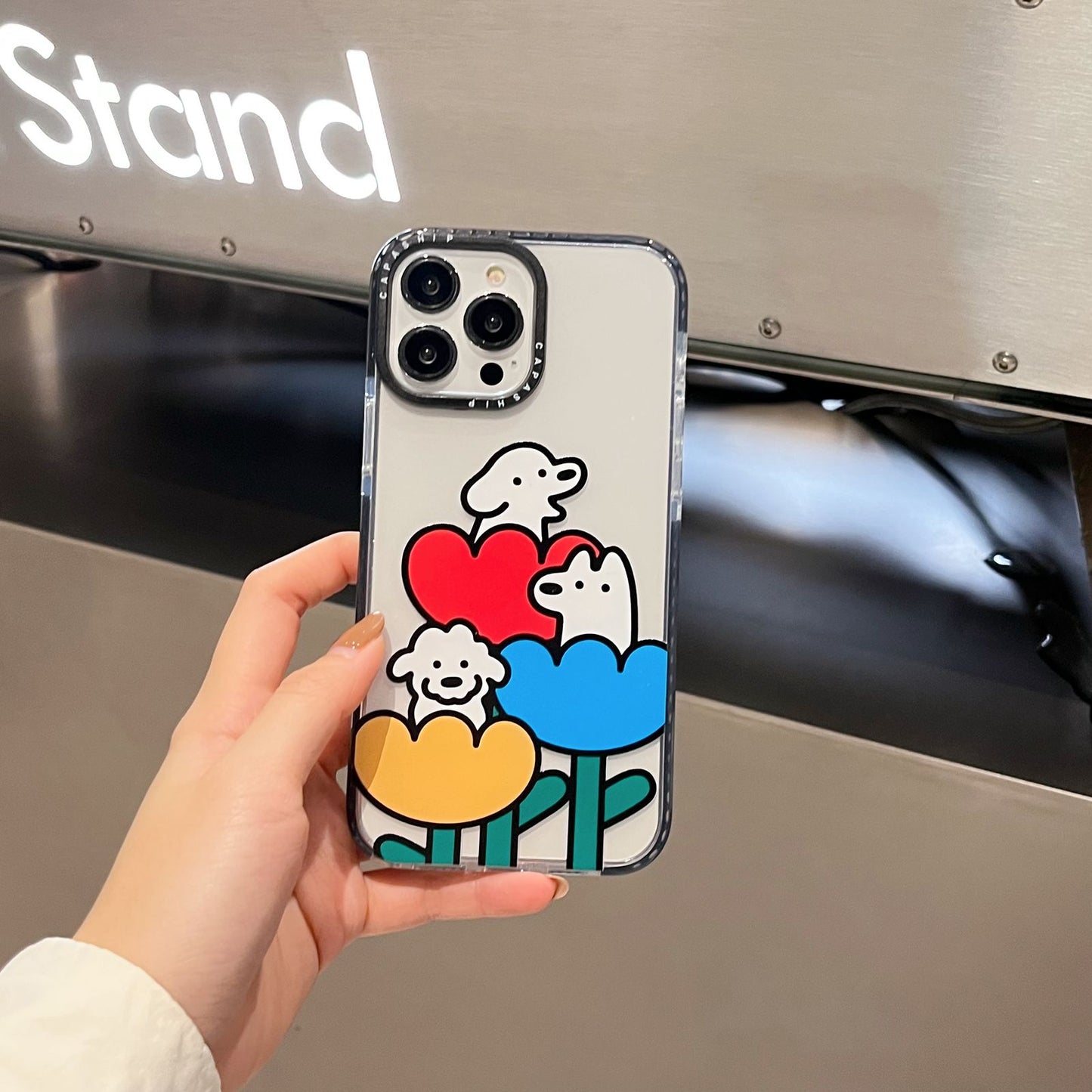Dog phone case for iPhone