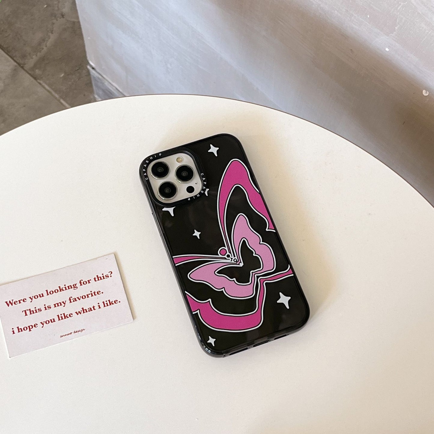 Butterfly phone case for all iPhone models