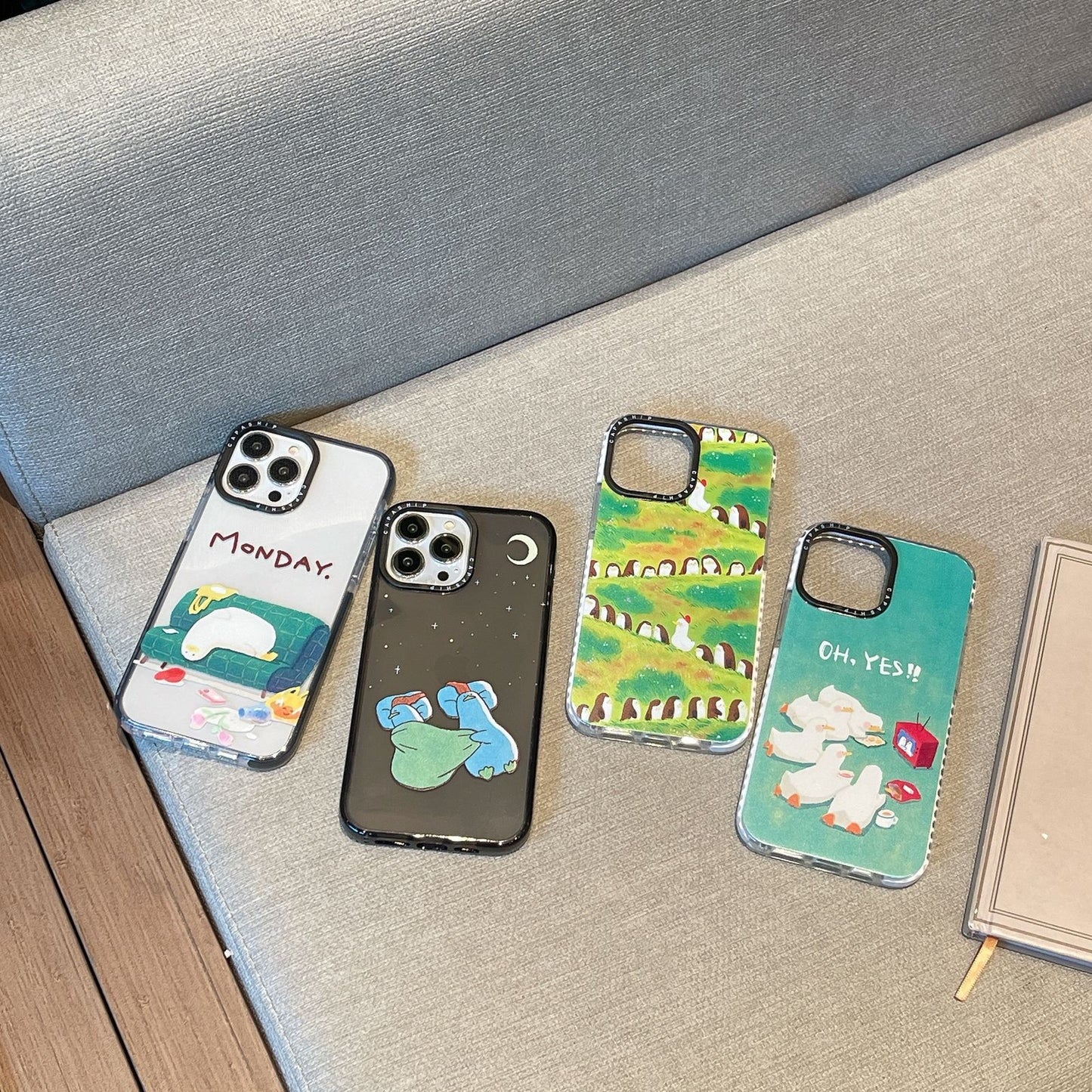 Sleepy duck phone case for iphone