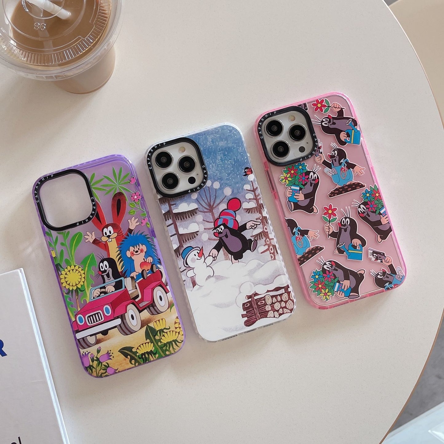 Mole design phone case for iPhone
