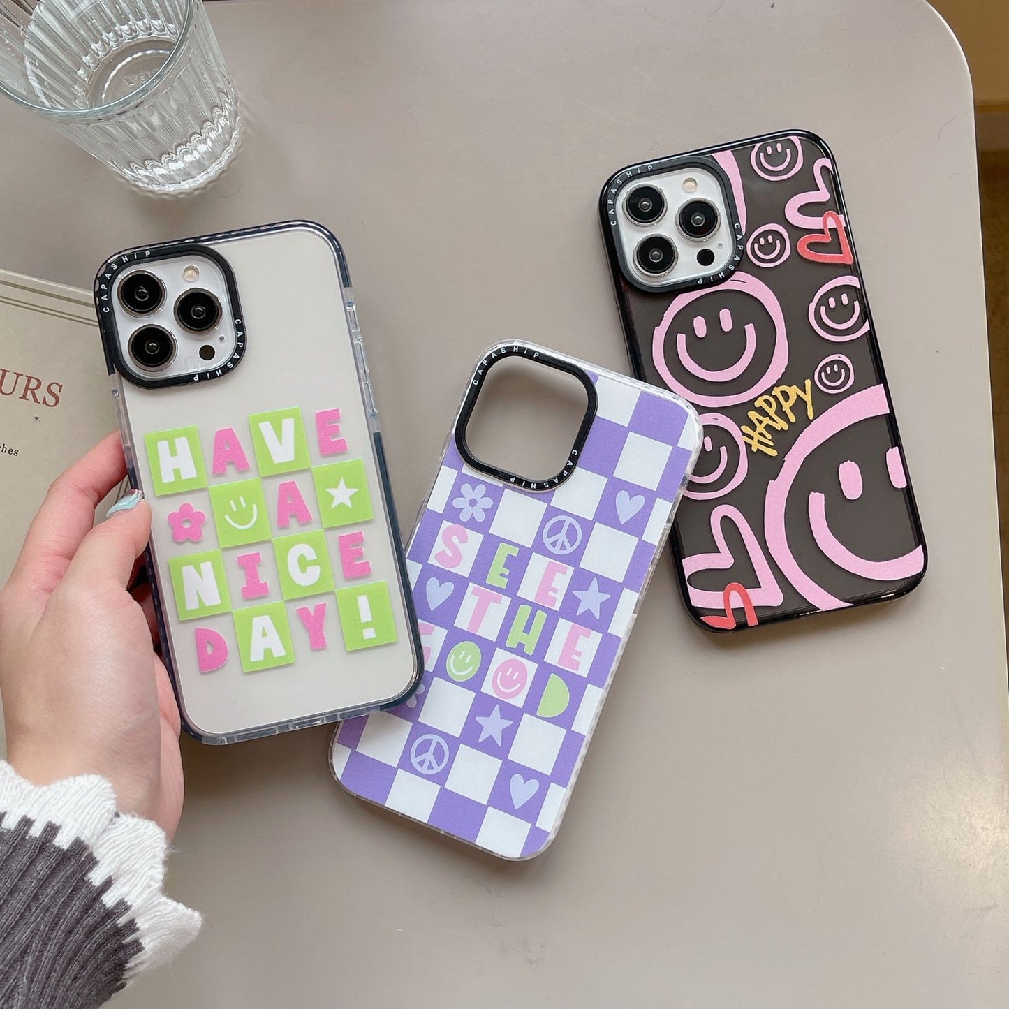 Have a nice day phone case for iPhone