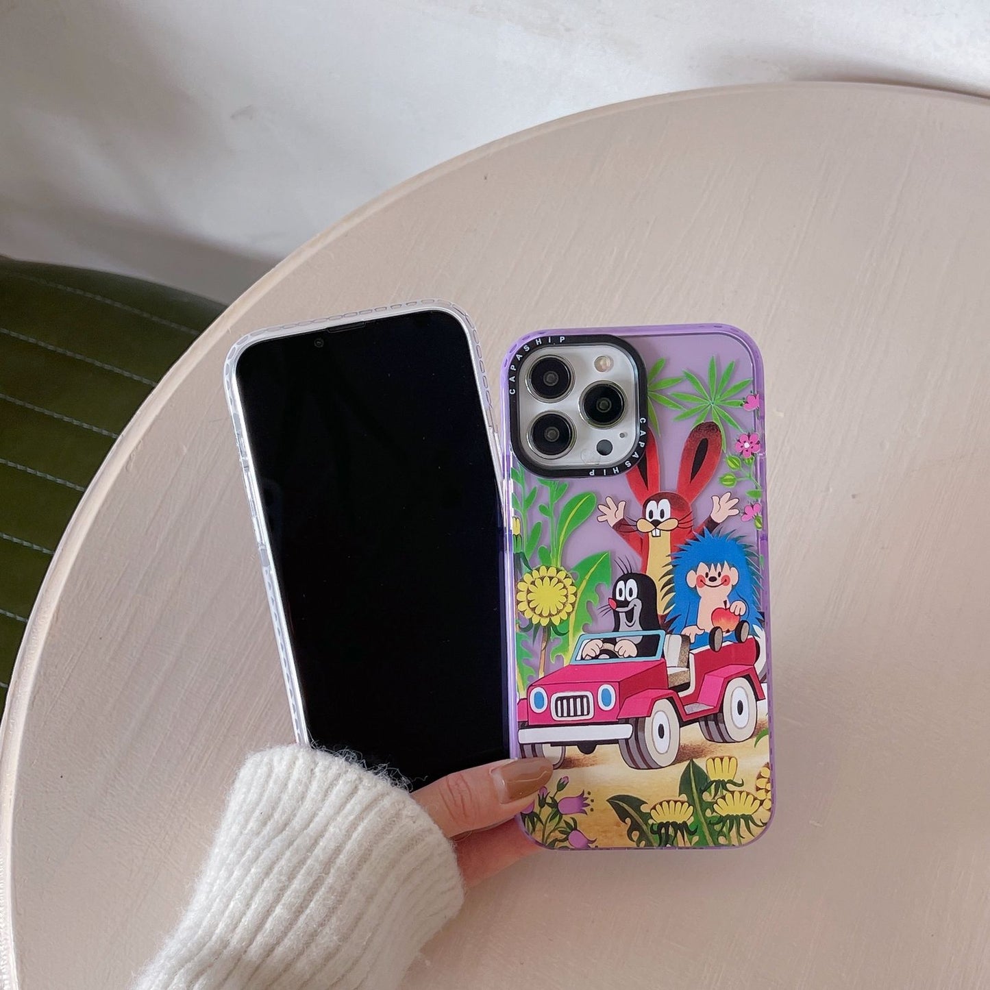 Mole design phone case for iPhone