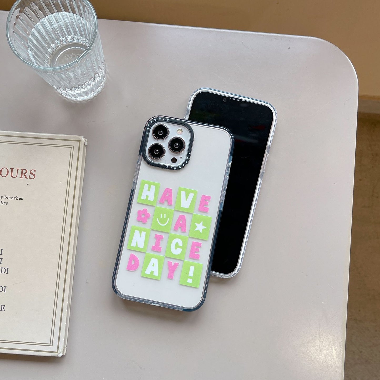 Have a nice day phone case for iPhone