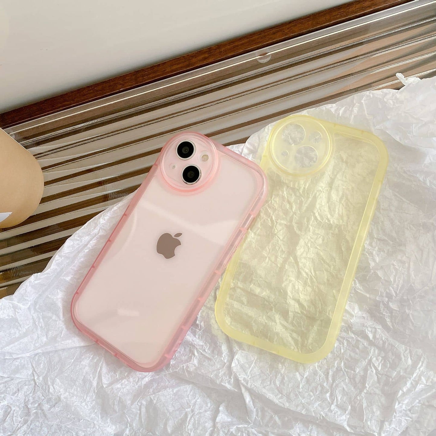 Circular Camera Protection Phone Case for iPhone