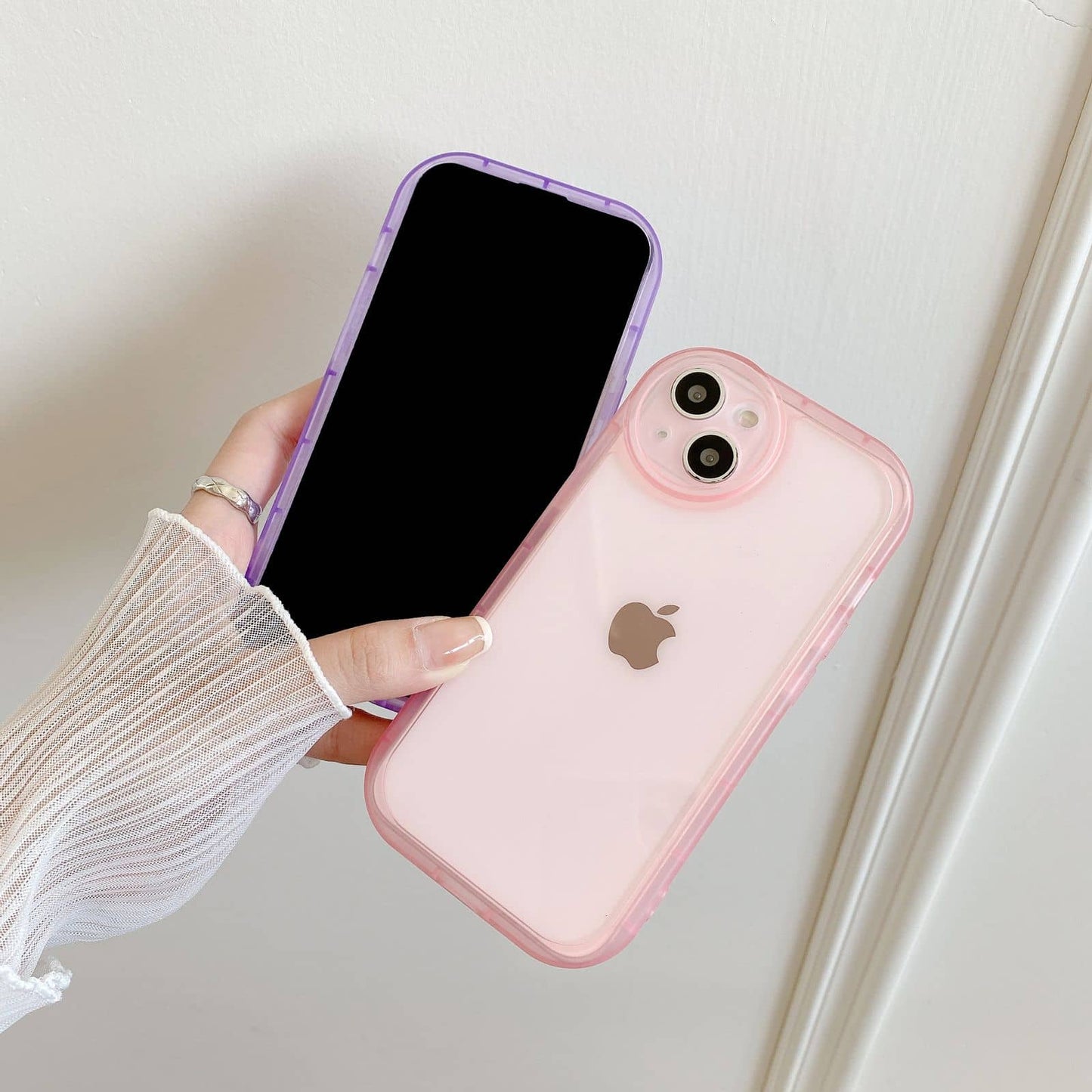 Circular Camera Protection Phone Case for iPhone