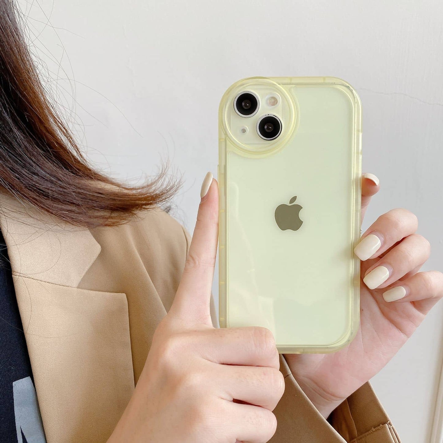 Circular Camera Protection Phone Case for iPhone