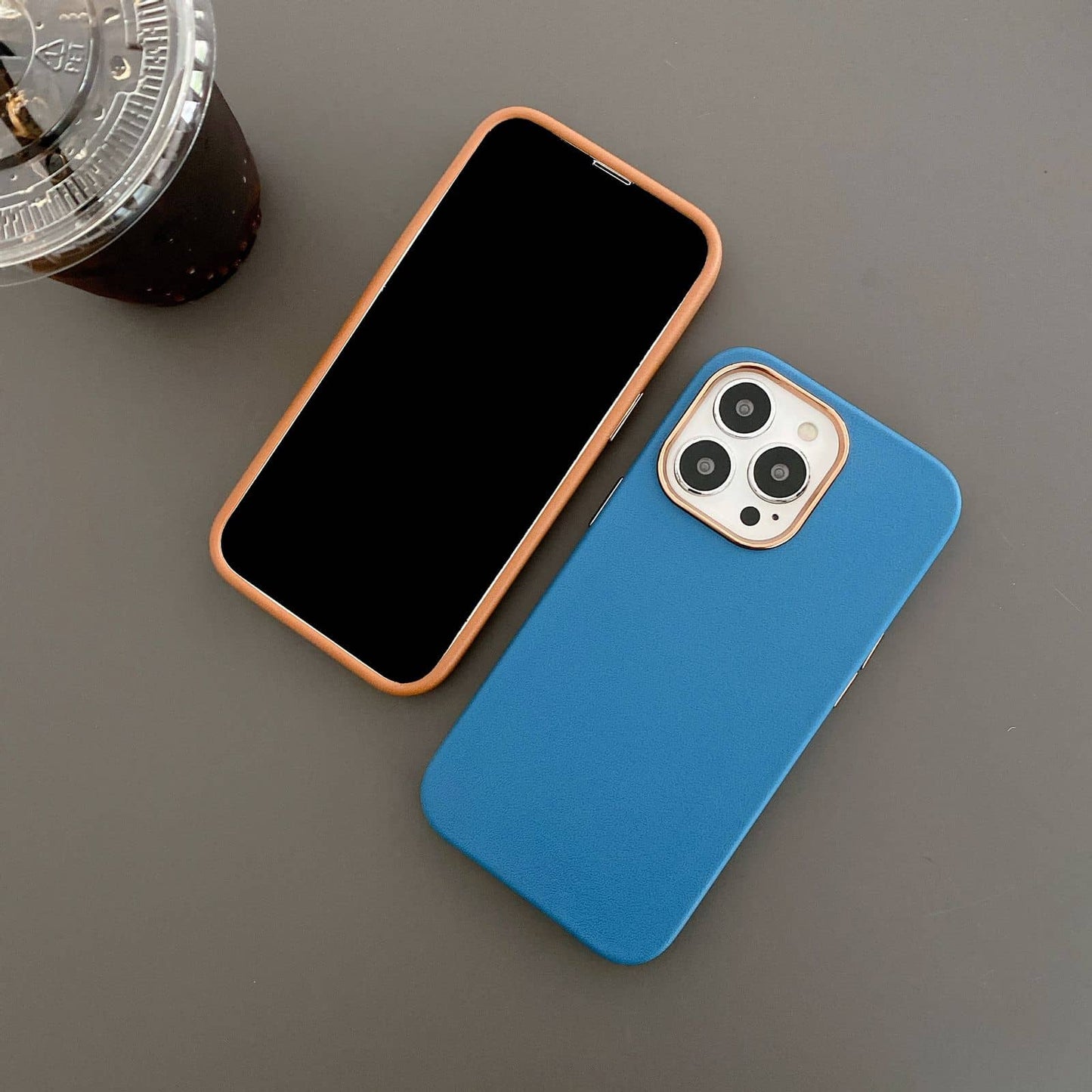 Leather Touch Feeling Case for iPhone 14/Pro/Max/Pro Max