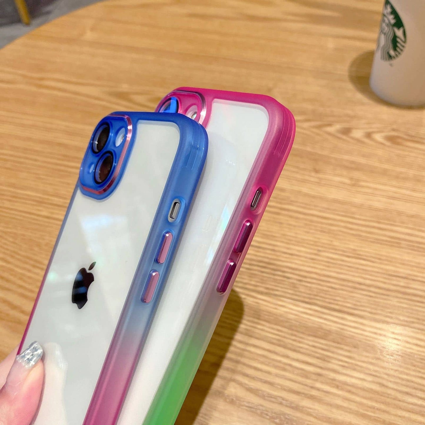 Camera Protection Glass Phone Case for iPhone