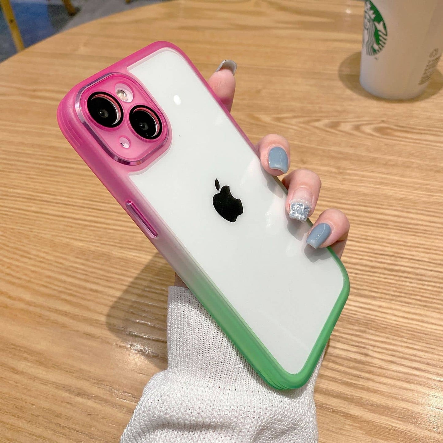 Camera Protection Glass Phone Case for iPhone