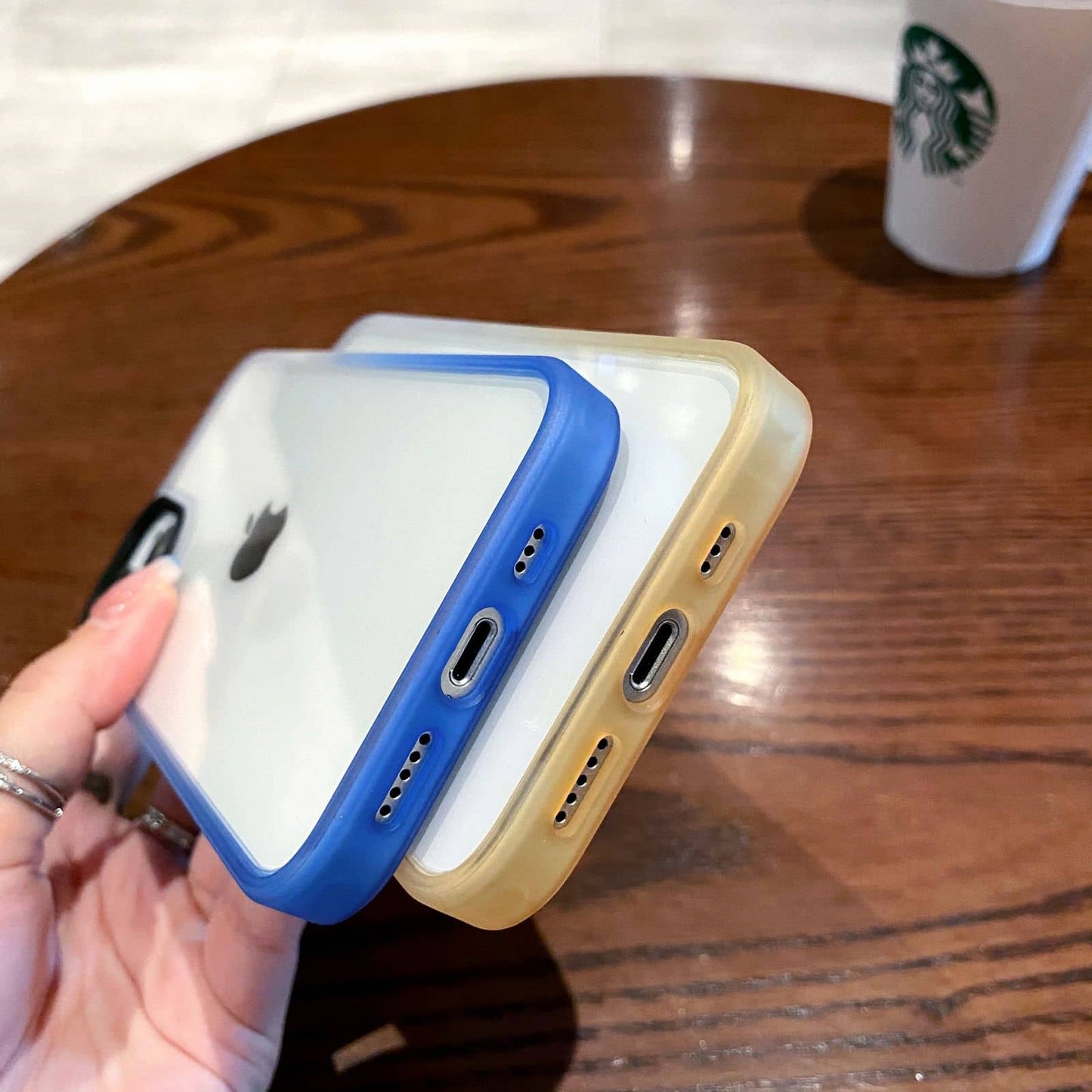 Beautiful Gradient Clear Case for iPhone 14