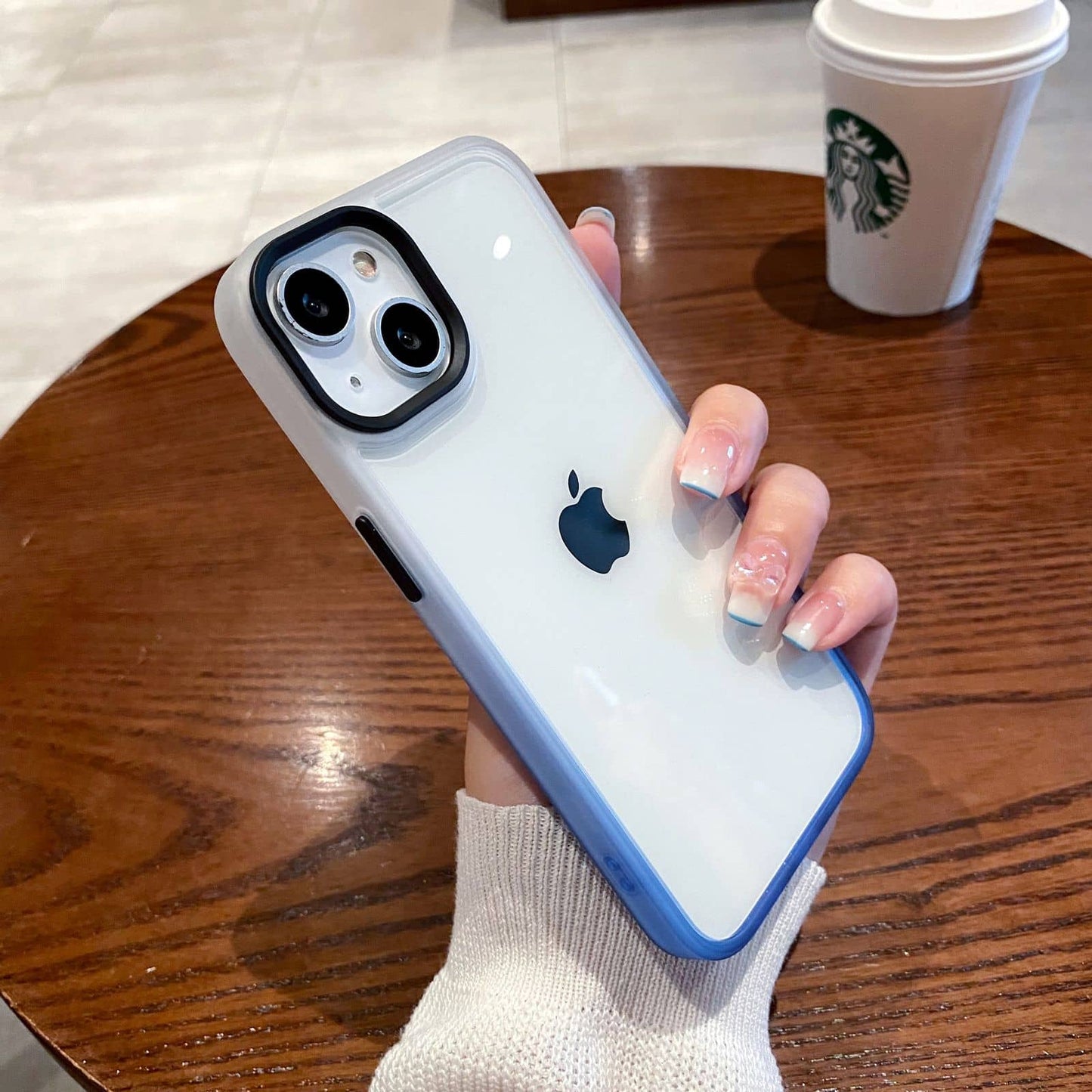 Beautiful Gradient Clear Case for iPhone 14