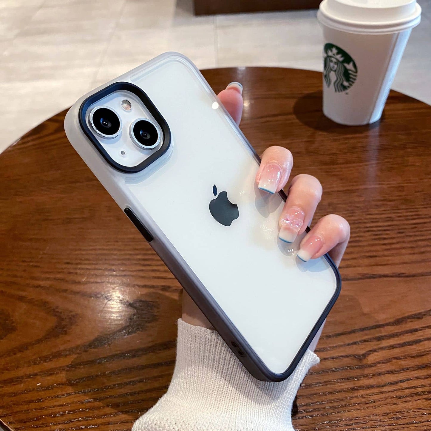 Beautiful Gradient Clear Case for iPhone 14
