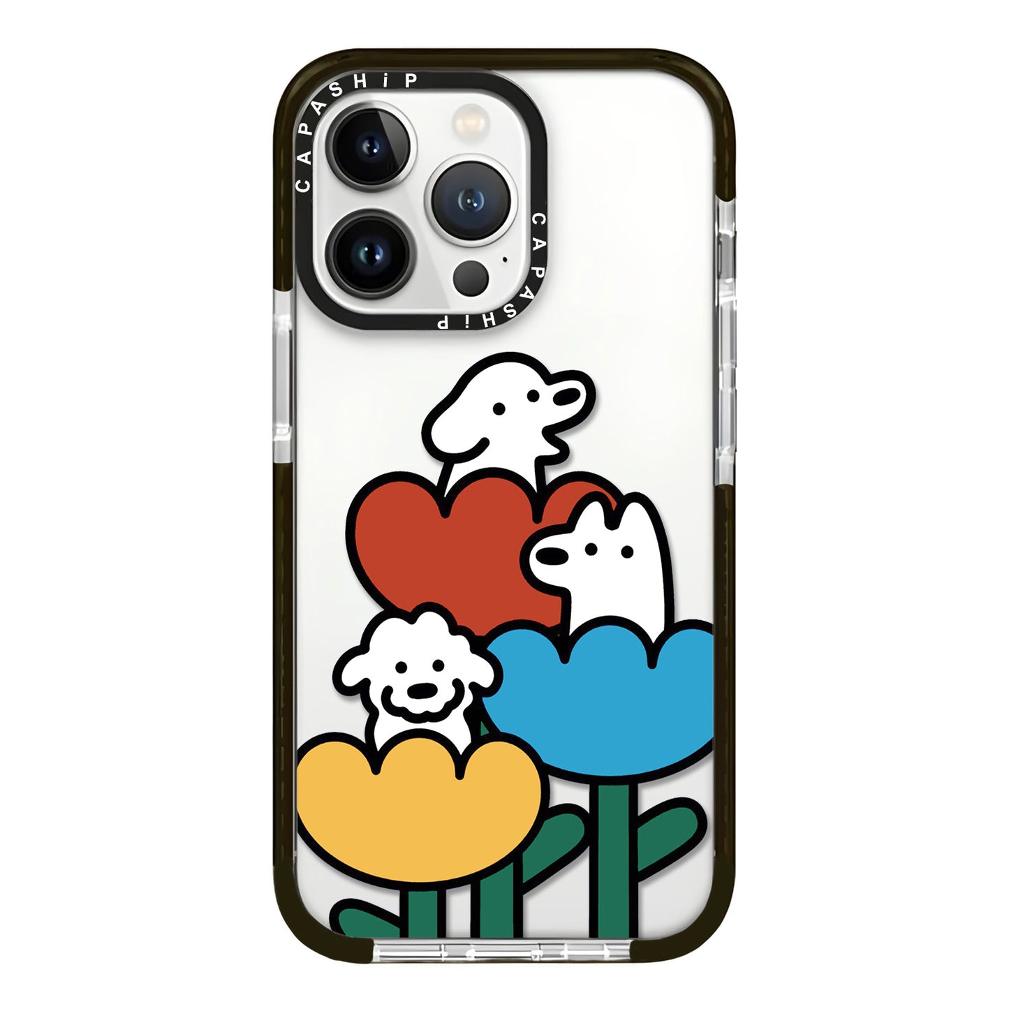 Cute dog phone case for iPhone