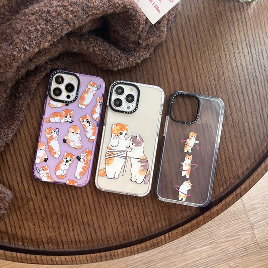 Cute Cat phone case for iPhone