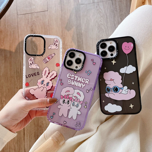 Kiss Rabbit phone case for iPhone