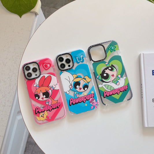 Little girl police design phone case for iPhone