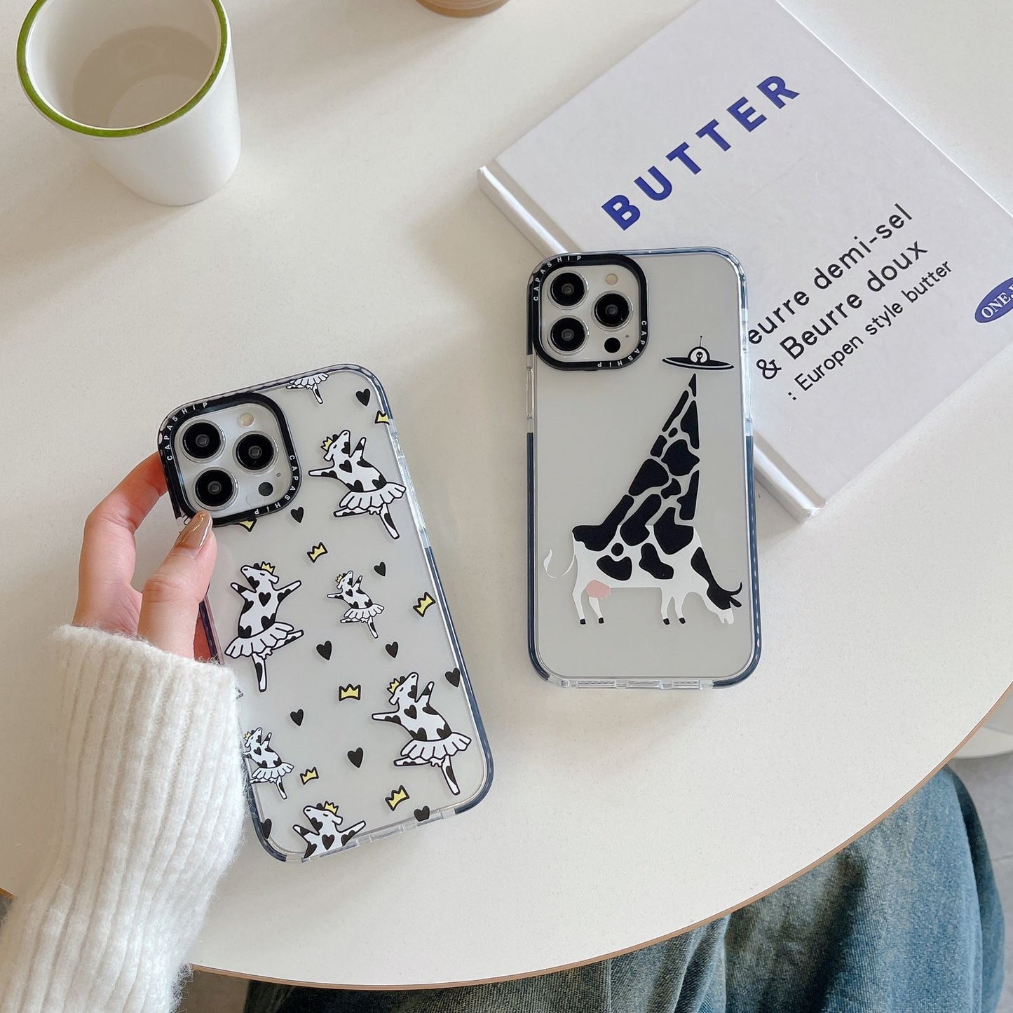 Cow phone case for iPhone