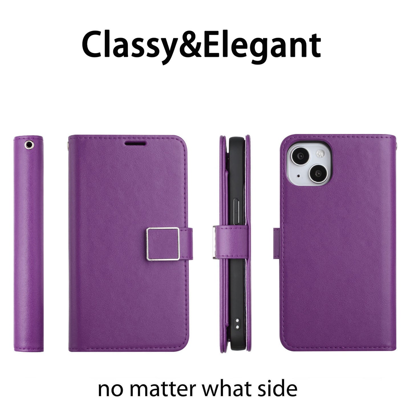 Detachable Magnetic Wallet Case For iPhone 14 models