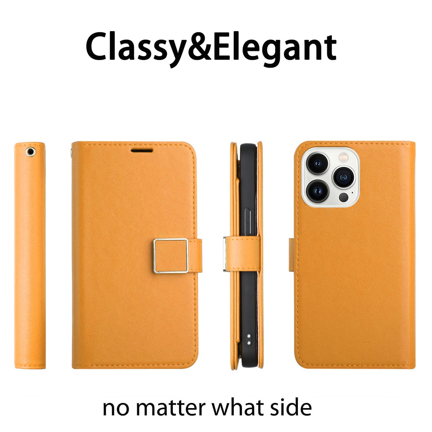 Detachable Magnetic Wallet Case For iPhone 14 models
